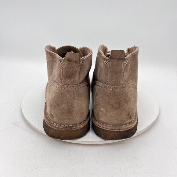 LL Bean Men Size 11 Medium Brown Tan Suede Lace Up Ankle Chukka Boot - Picture 6 of 14